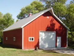 Red Pole Barn