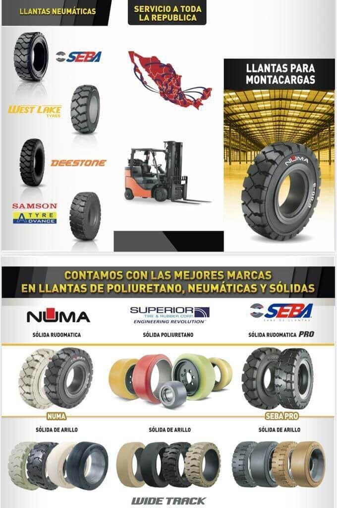 LLANTAS Y MONTACARGAS