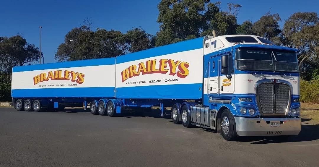 Braileys double trailer
