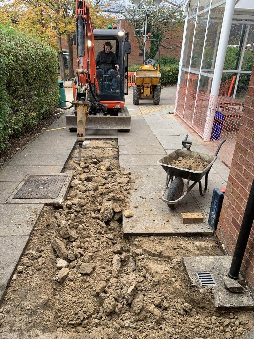 Drainage Excavation in Essex