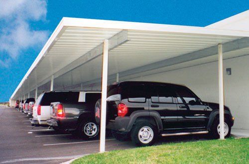 Parking Lot Cover - Glen Gardner, NJ - Canopy Erectors, Inc