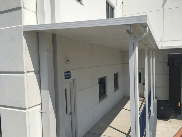 Entrance Roof - Glen Gardner, NJ - Canopy Erectors, Inc