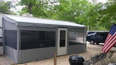 Awning Fx With Cover - Glen Gardner, NJ - Canopy Erectors, Inc
