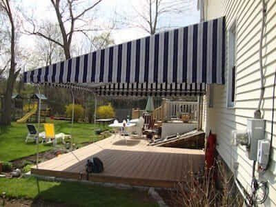 Awning Fx Right Side - Glen Gardner, NJ - Canopy Erectors, Inc