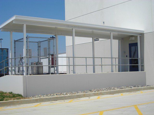 Back Of Building - Glen Gardner, NJ - Canopy Erectors, Inc