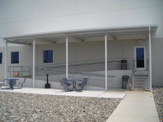 Roof Panel Side Building - Glen Gardner, NJ - Canopy Erectors, Inc