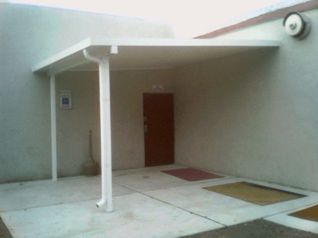 Roof In Red Door - Glen Gardner, NJ - Canopy Erectors, Inc