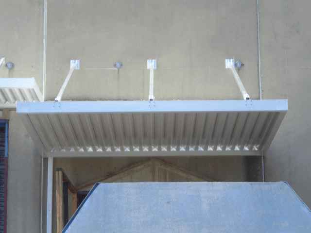 Building Awning Front - Glen Gardner, NJ - Canopy Erectors, Inc