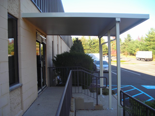 Front Building Roof Panel - Glen Gardner, NJ - Canopy Erectors, Inc