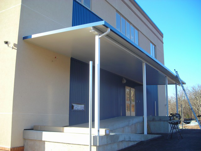 Ramp Roof Panel - Glen Gardner, NJ - Canopy Erectors, Inc