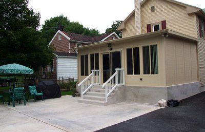House With Stairs - Glen Gardner, NJ - Canopy Erectors, Inc
