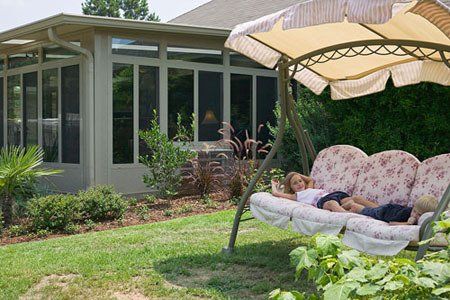 Screen Room With A Kid - Glen Gardner, NJ - Canopy Erectors, Inc