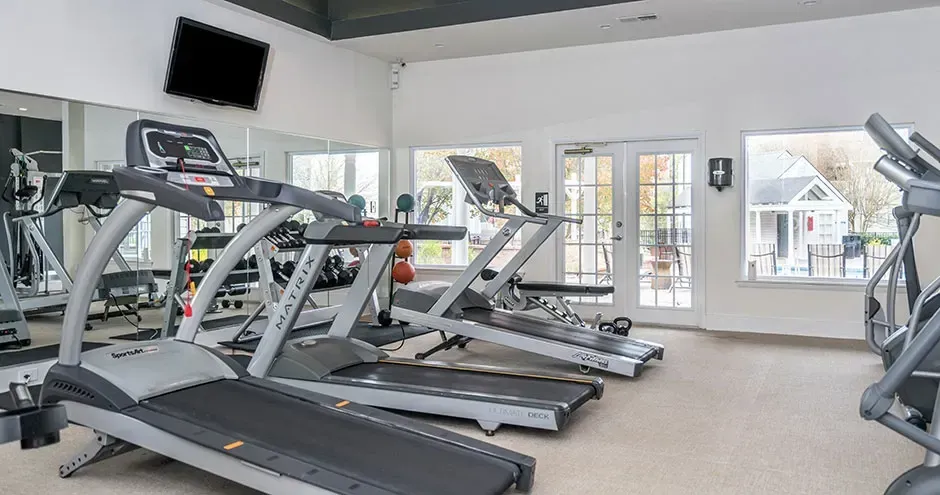 fitness center at The Summit at Rock Hill in Rock Hill, SC.