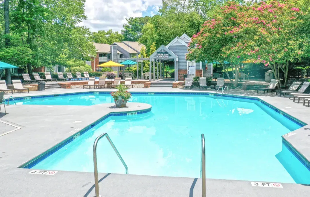 swimming pool at The Summit at Rock Hill in Rock Hill, SC.