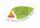 A logo for nature cure , the science of drugless healing.