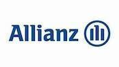 The allianz logo is on a white background.