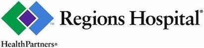 The logo for regions hospital is a health partners logo.