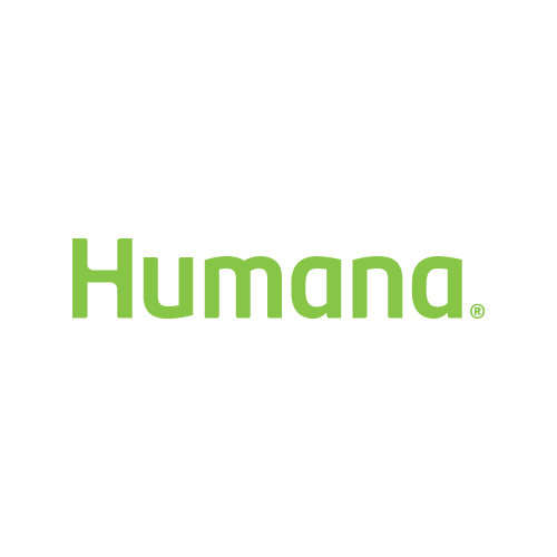 The humana logo is green and white on a white background.