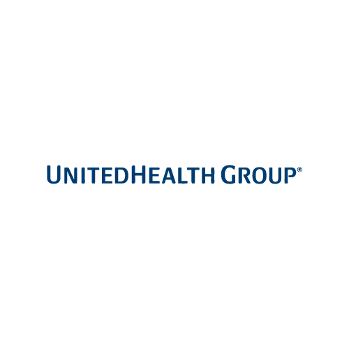 The united health group logo is on a white background.