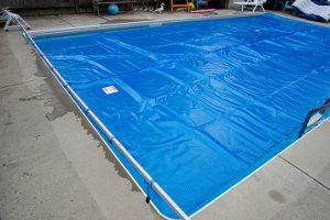 Tilers at industrial floor tiling renovation - Pool Repair in Ocean County, NJ