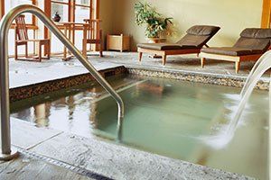 Private soaking pool at health spa - Spa Repair in Ocean County, NJ