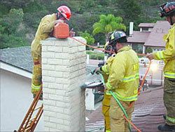 Chimney sweeps services of chimney in New Braunfels