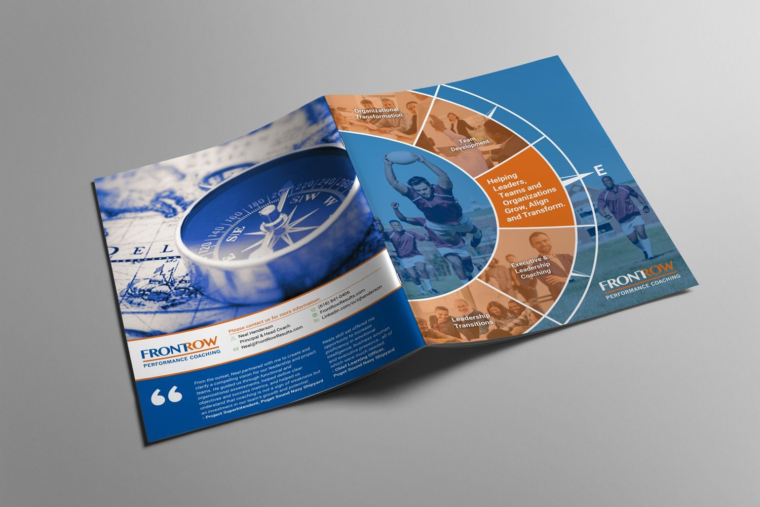 FrontRow Performance Coaching booklet