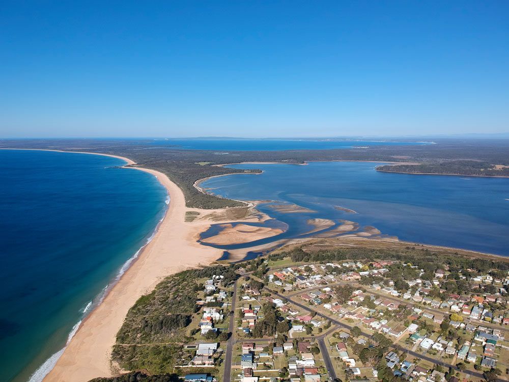 Aerial View Of Culburra Beach — Jervis Bay Pressure Washing & Property Maintenance in Culburra, NSW
