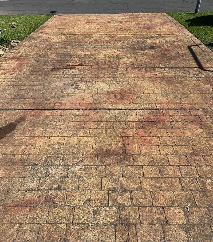 A Brick Driveway Leading To A House — Jervis Bay Pressure Washing & Property Maintenance In Tomerong, NSW