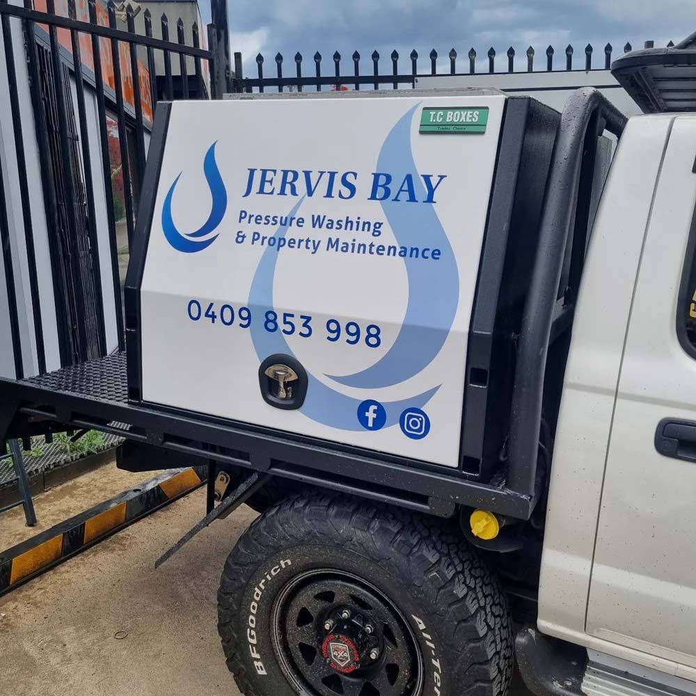 Jervis Bay Pressure Washing Pick-Up Vehicle — Jervis Bay Pressure Washing & Property Maintenance in Sanctuary Point, NSW