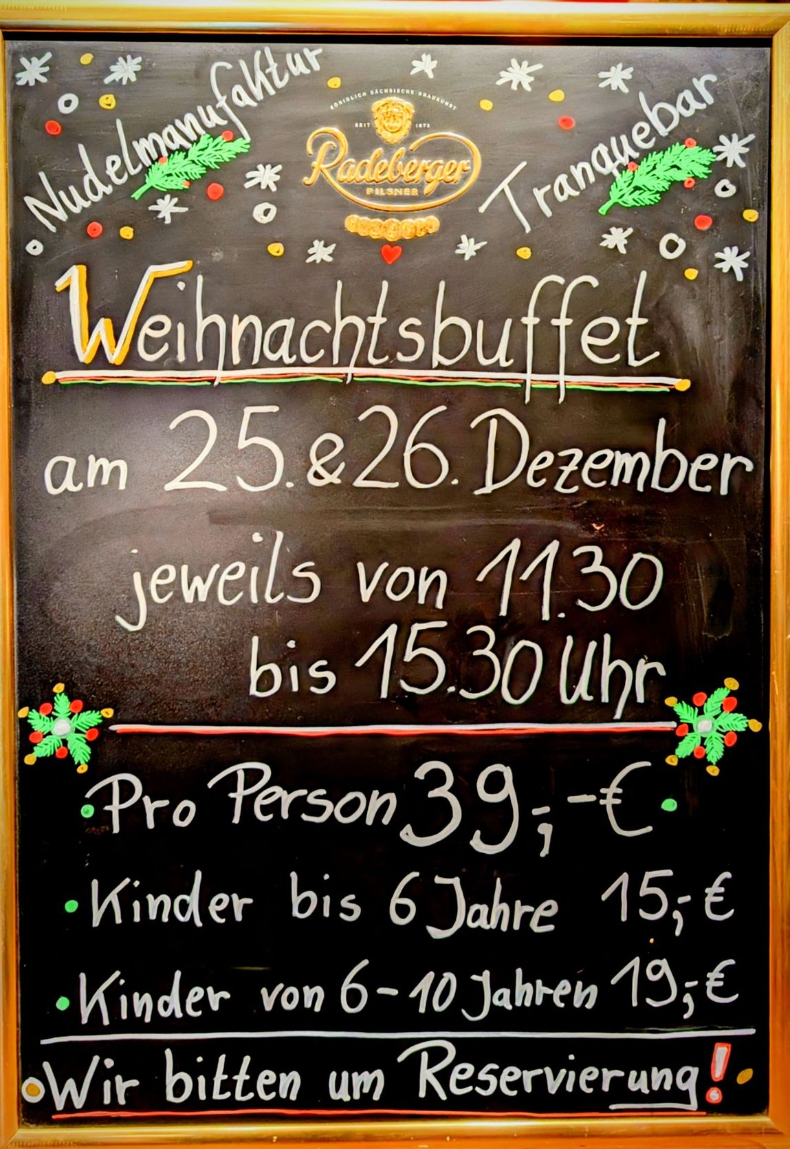 Die Nudelmanufaktur Tranquebar vor dem Tor der Franckeschen Stiftungen Nudelmanufatur Tranquebar an den Franckeschen Stiftungen