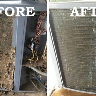 Before And After Aircon Service Photo — Lithia, Fl — JS Watson Air