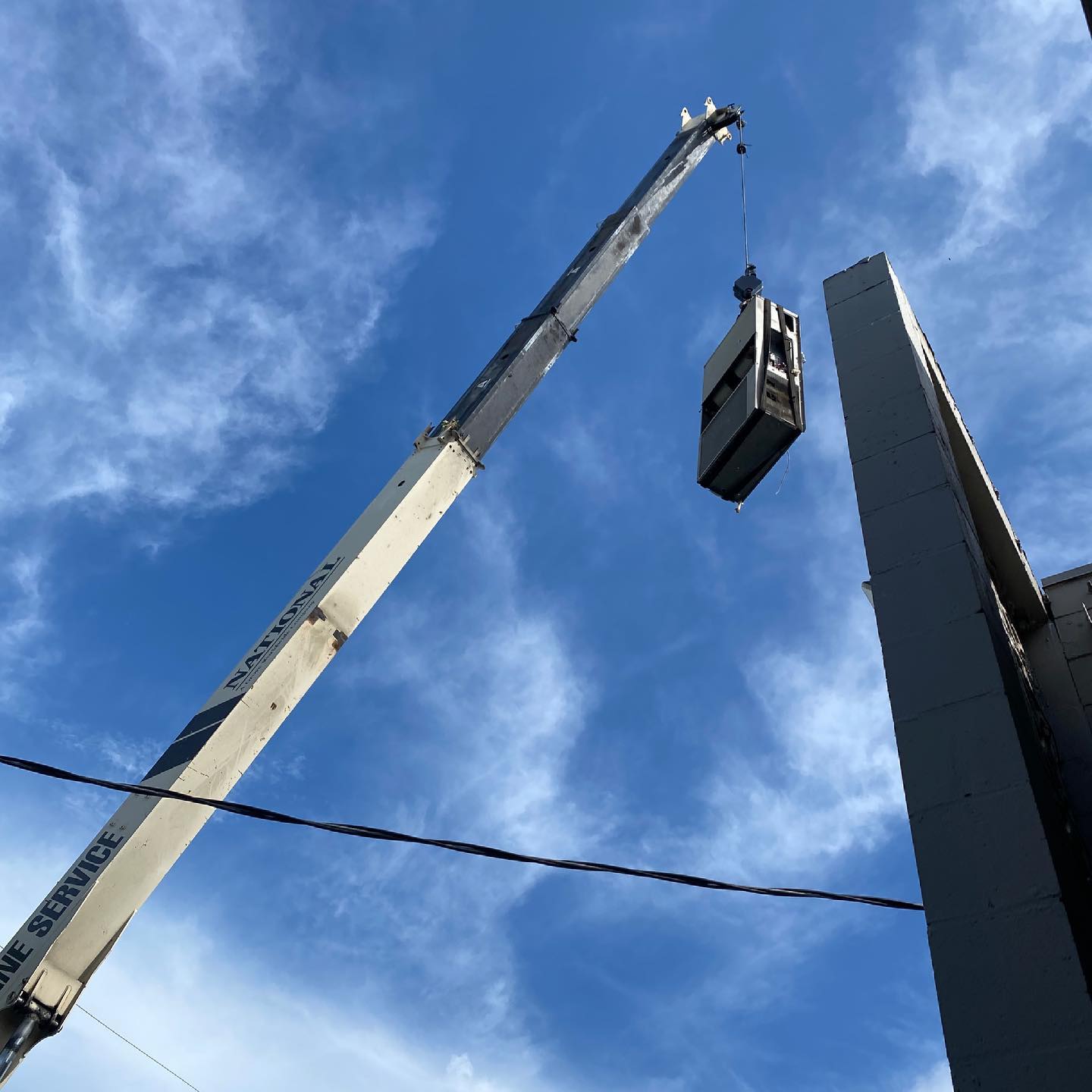 Constructing with Crane — Lithia, Fl — JS Watson Air