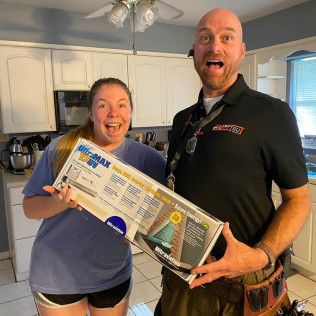 Happy Customer With WATSON Staff — Lithia, Fl — JS Watson Air