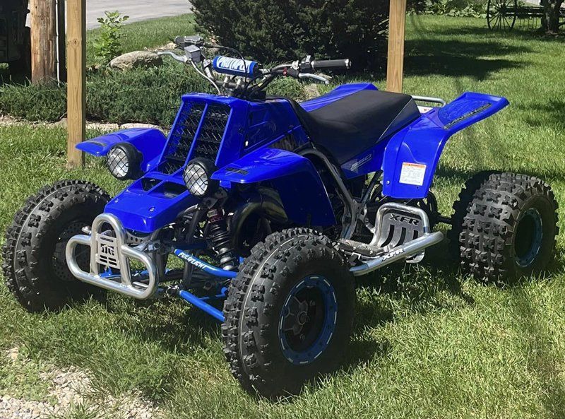 Blue ATV