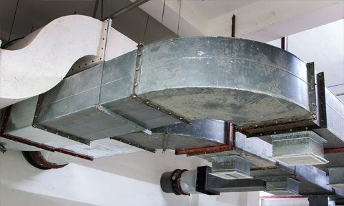 Ventilation pipe — HVAC for new construction in Pueblo, CO