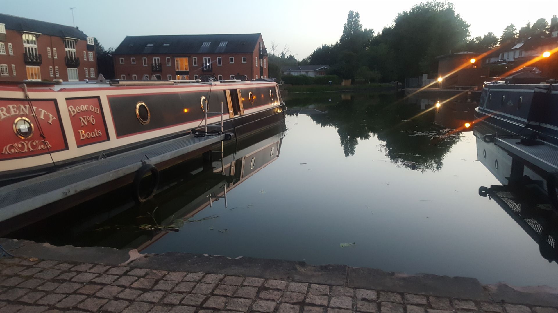 Union Wharf at Market Harborough by Day