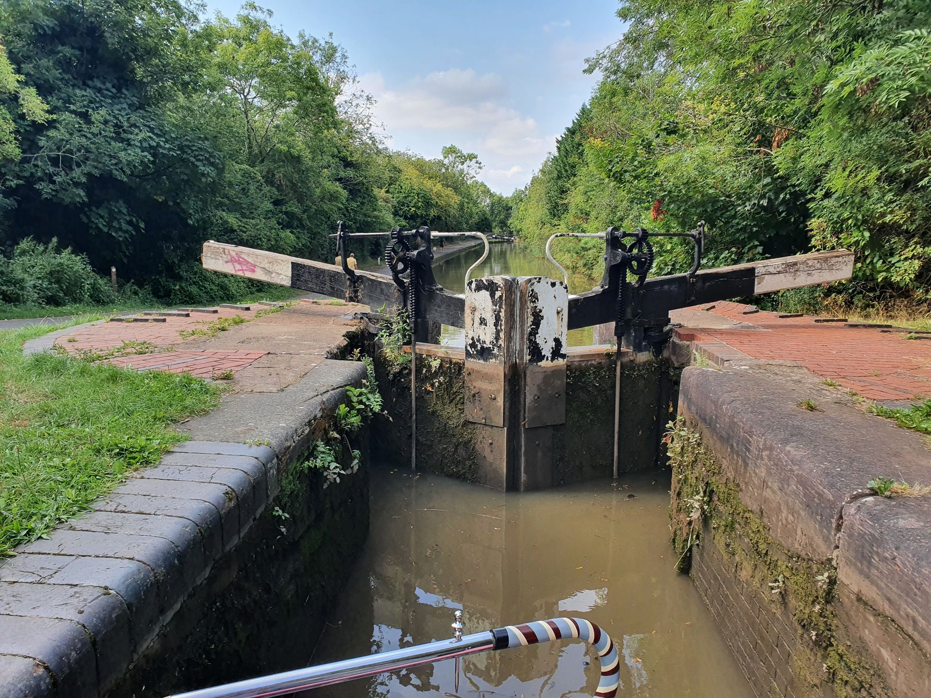 A double lock on the Leicester Line