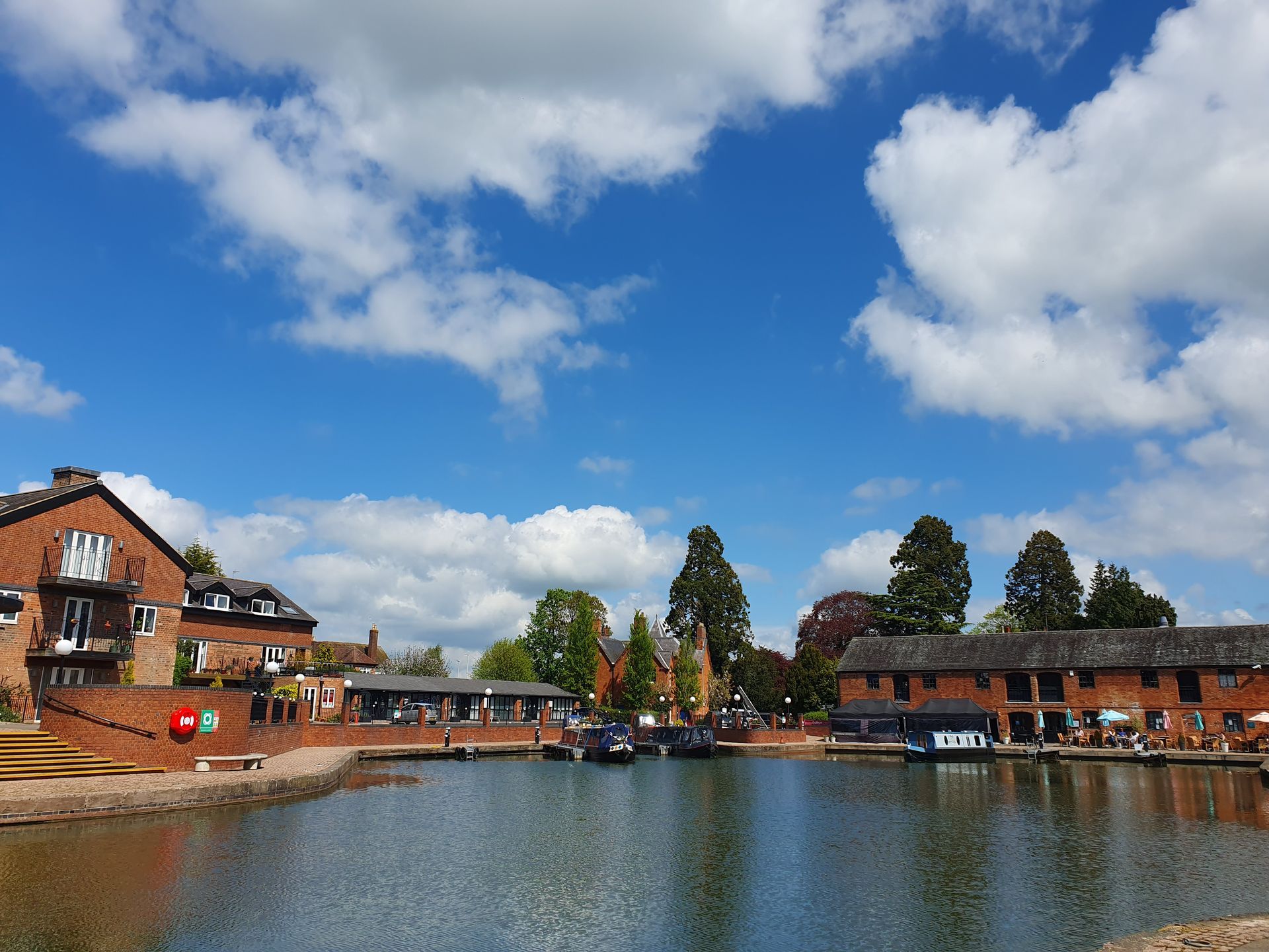 Union Wharf at Market Harborough by Day