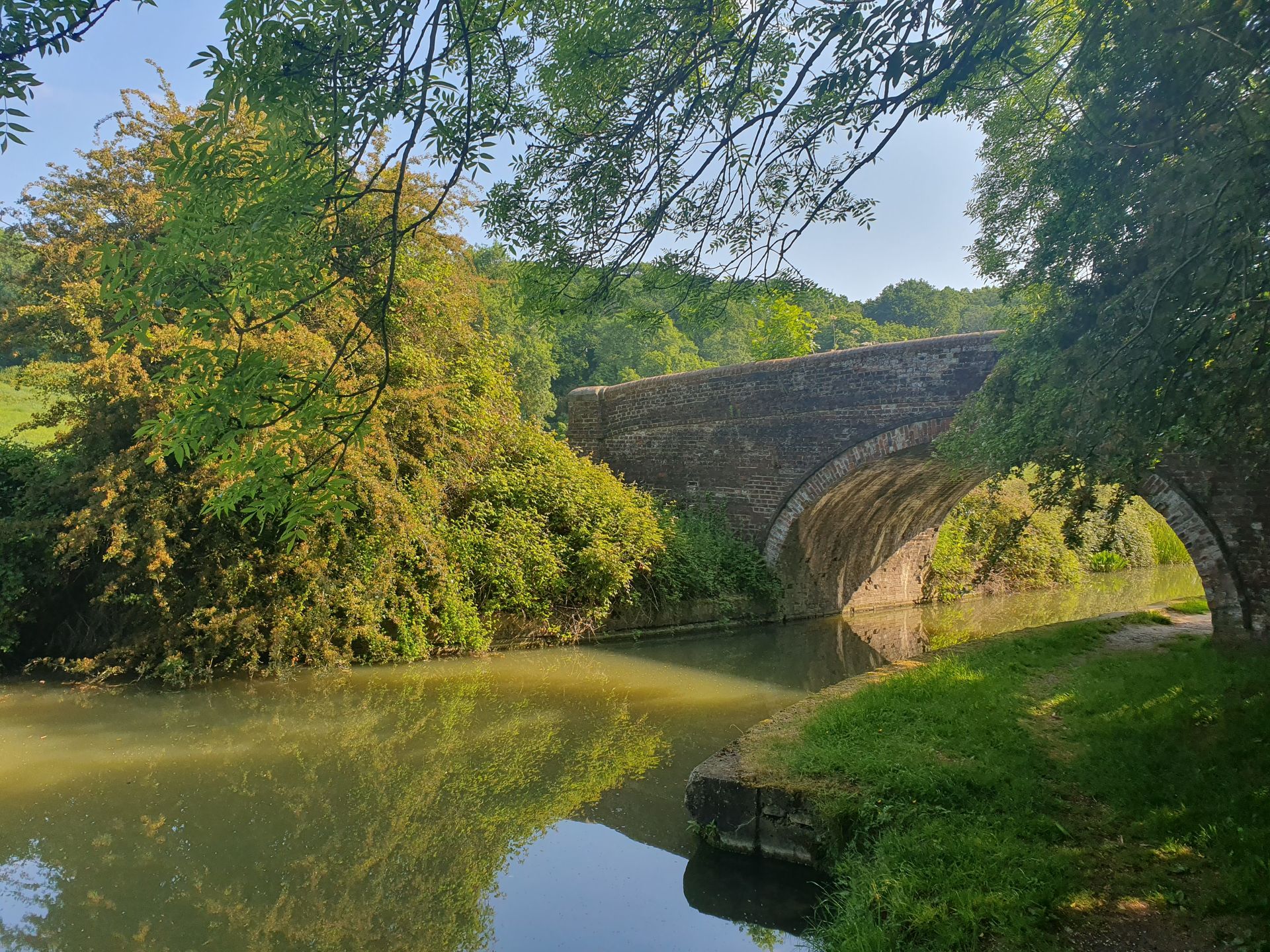 A bridge on the canal