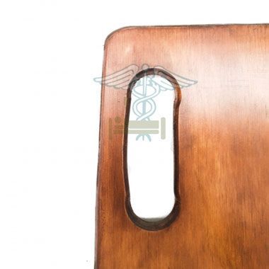 Camilla rígida de madera