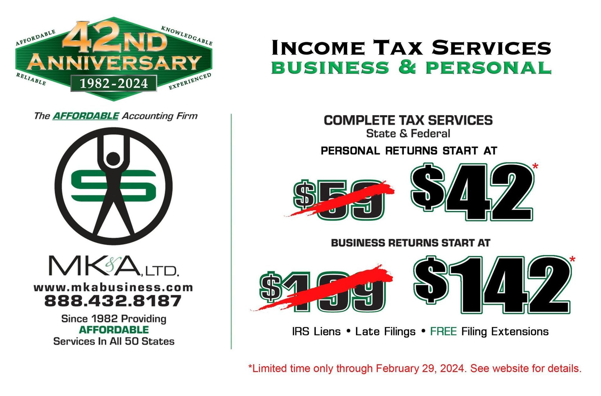 MK & A Bookkeeping and Tax Services
