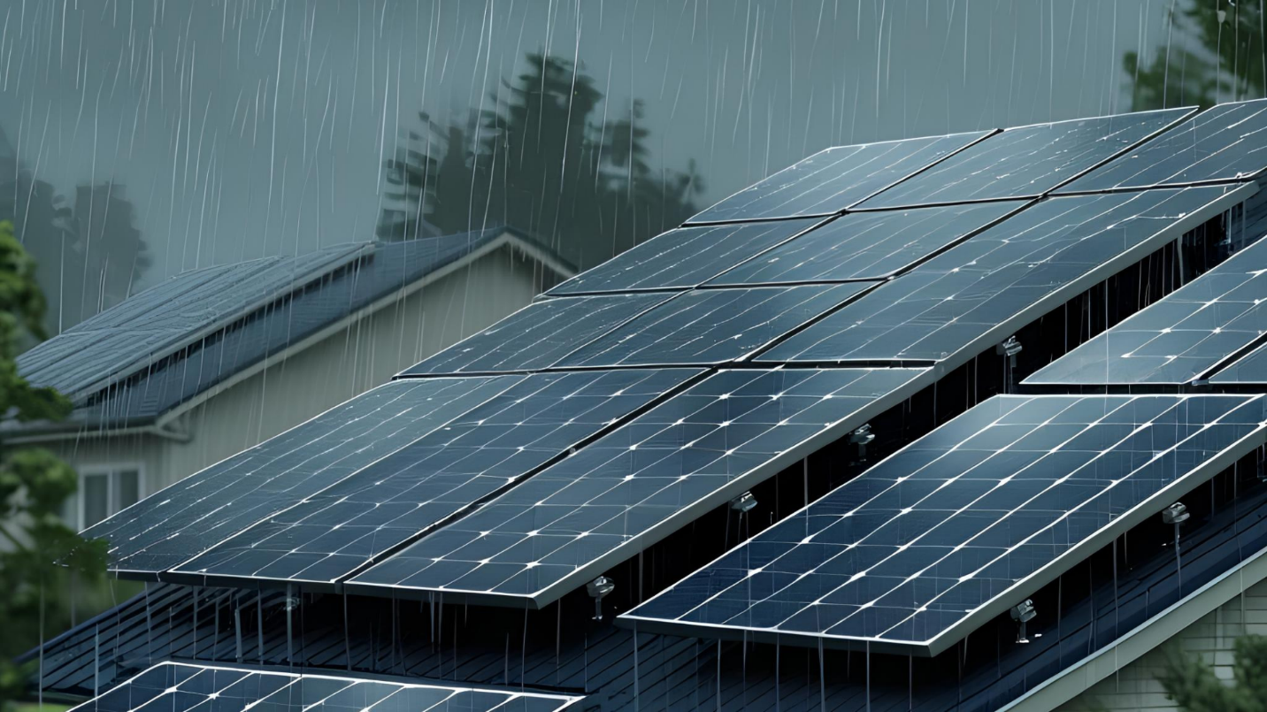 Deionized water solar clean