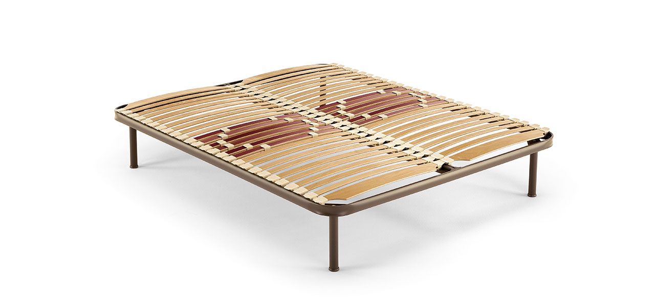 Cometa 100
Rete con doghe in legno / telaio in metallo