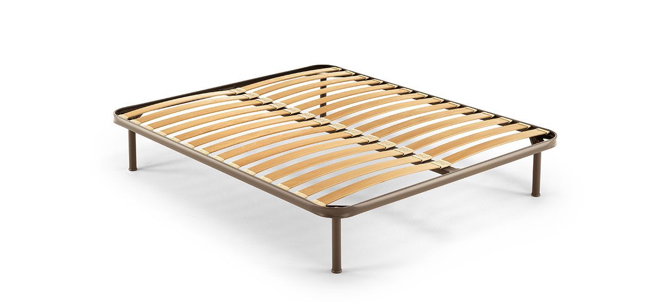 Stratos
Rete con doghe in legno / telaio in metallo