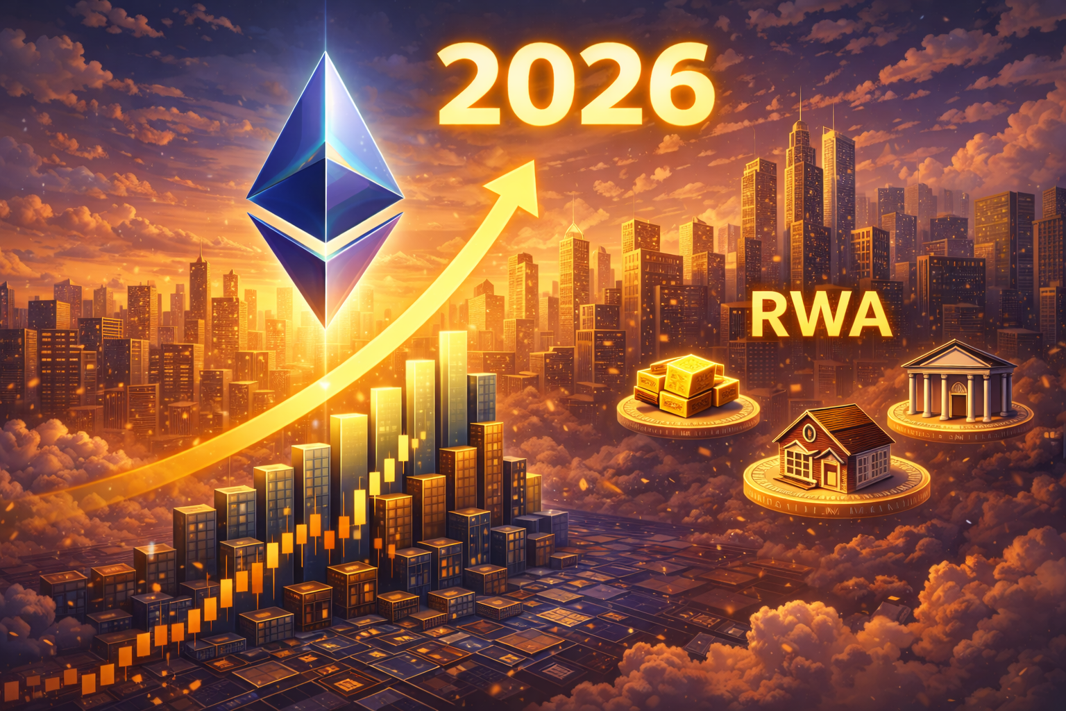 ETH的價格已經來回震盪了四年