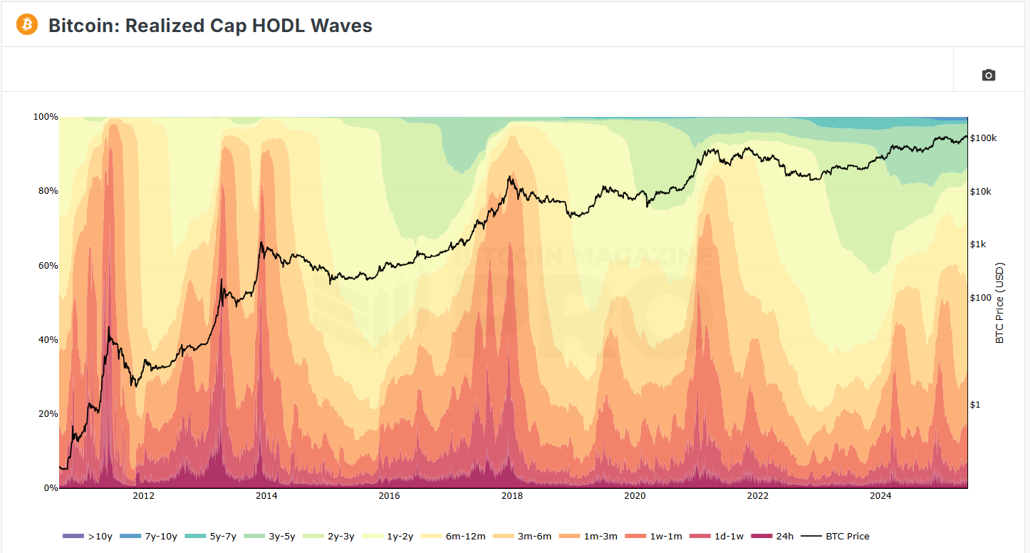 Bitcoin: Realized Cap HODL Waves