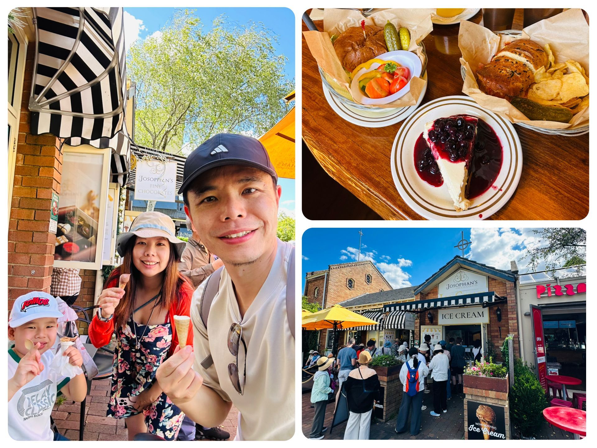 蘿拉小鎮 (Leura) 有名的冰淇淋店 Josophan's Fine Chocolates