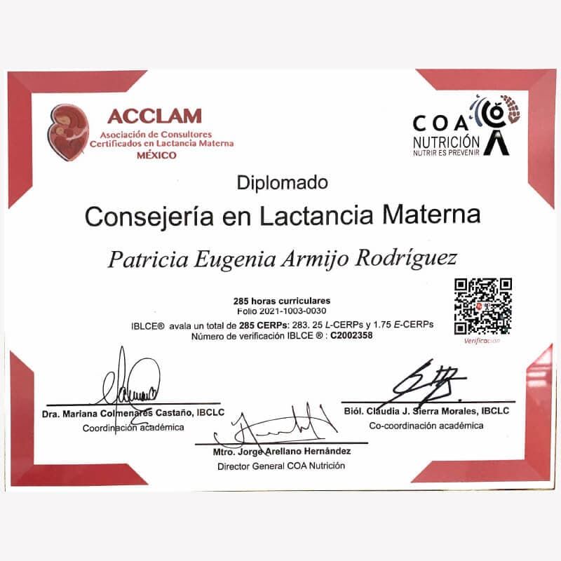 CONSULTORIO DE LACTANCIA