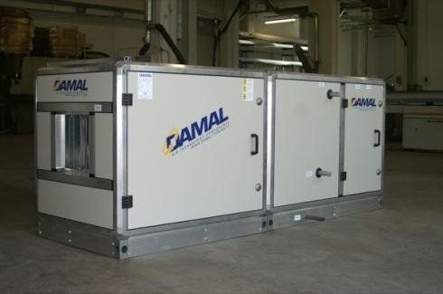 dettaglio centrale di trattamento aria